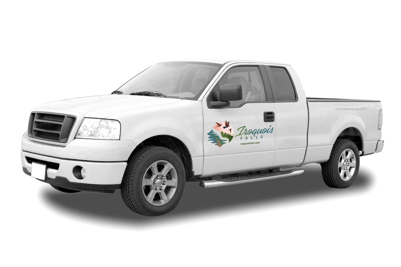 Iroquois Falls Logo Truck