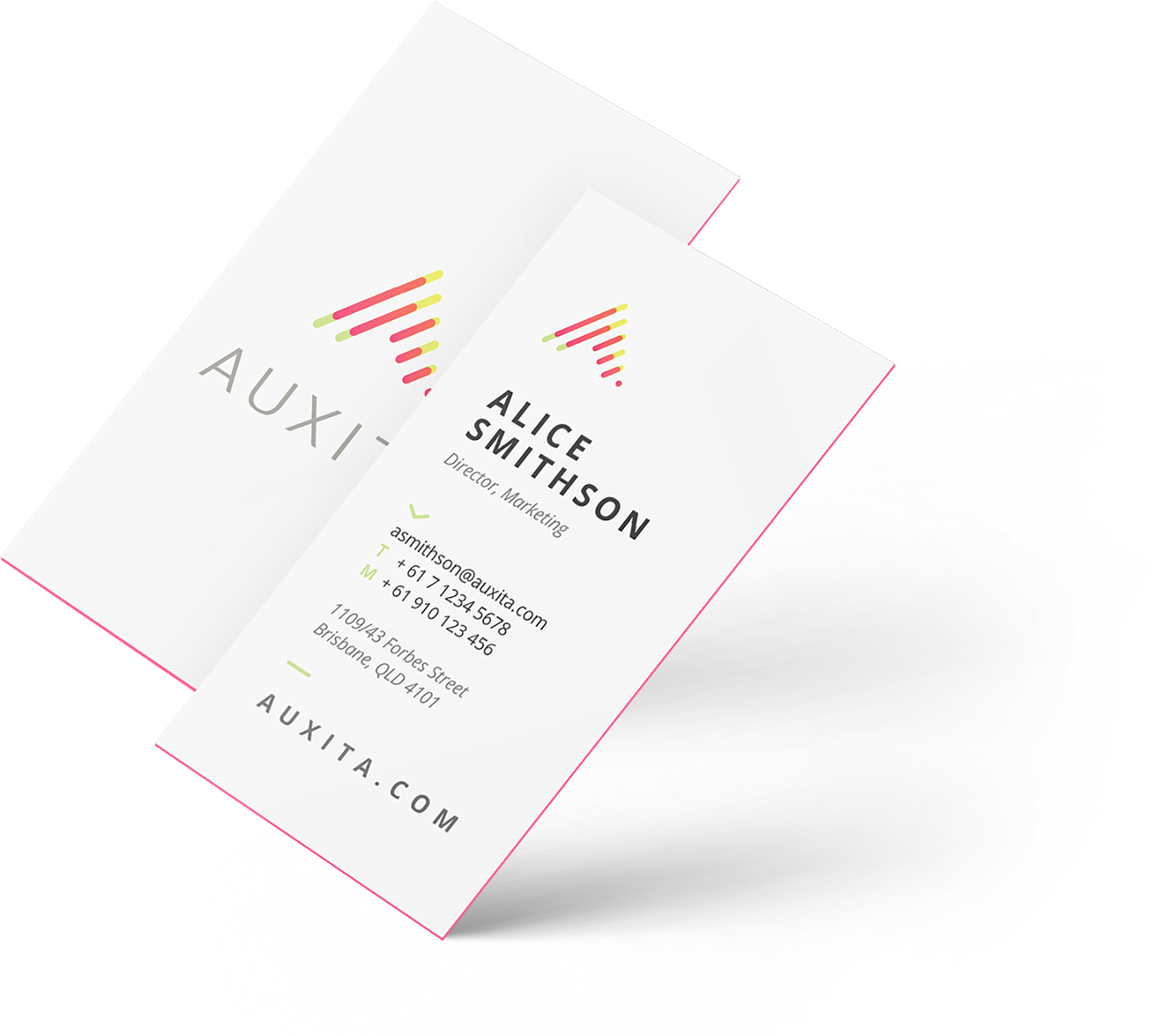 Auxita Business Cards