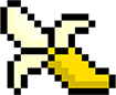 Pixel Banana Icon