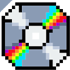 Pixel CD Icon
