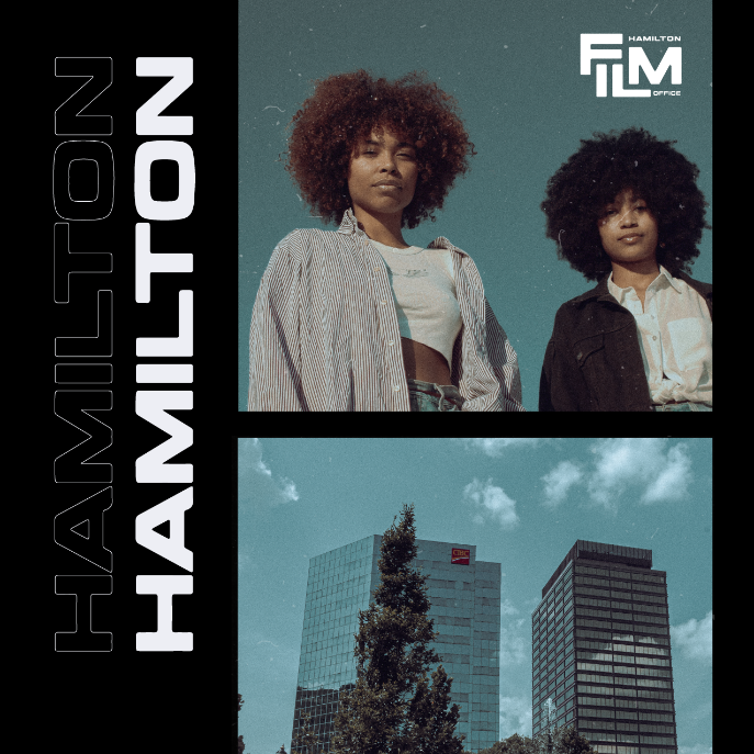 Hamilton Film Office branded poster