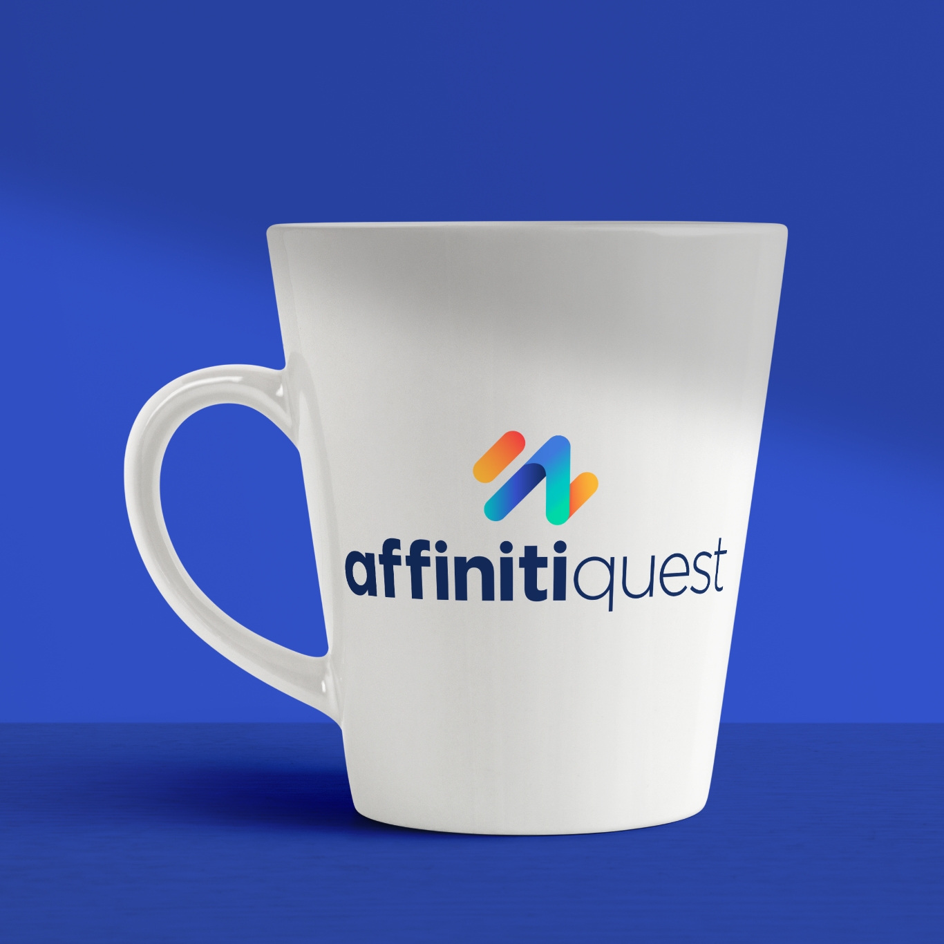 AffinitiQuest branded mug