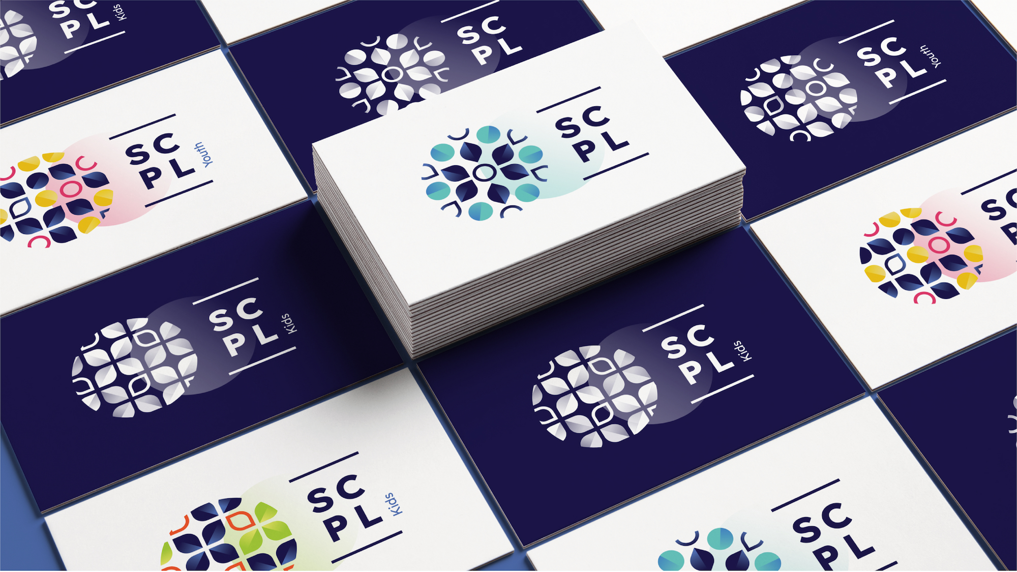 SCPL branded business cards