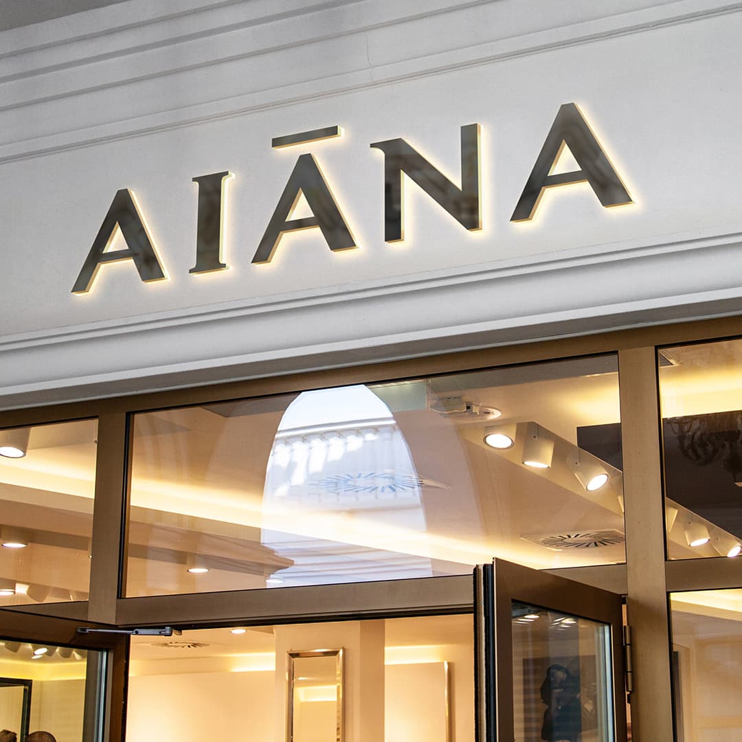 Aiana's storefront