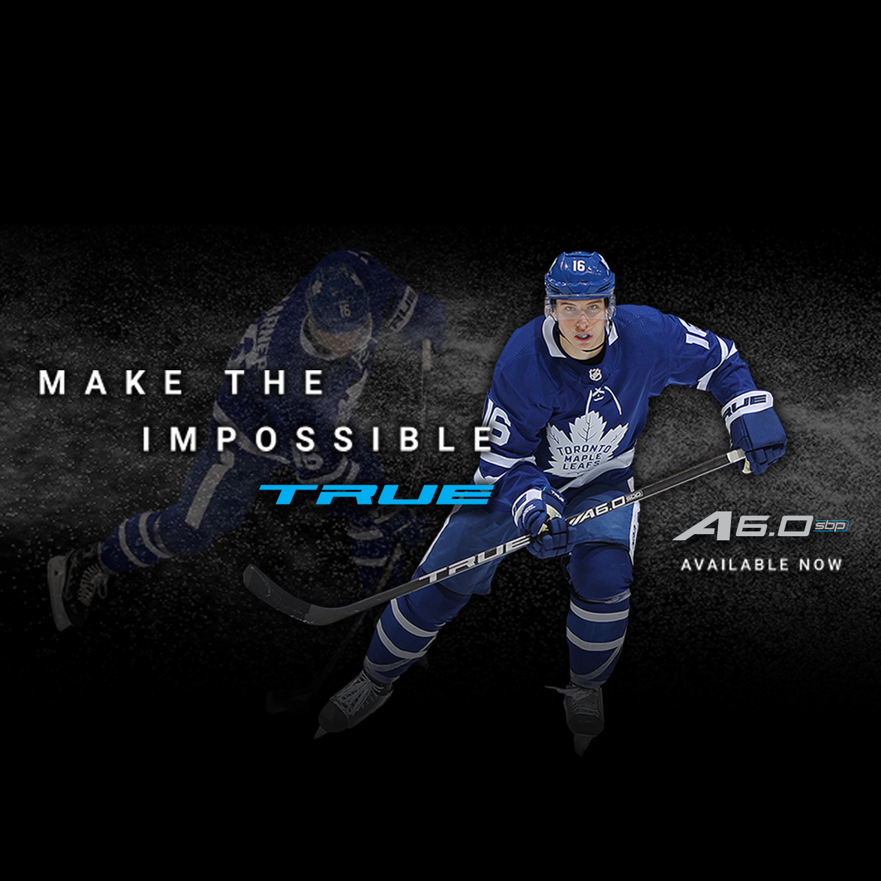 Make the Impossible TRUE banner with Mitch Marner