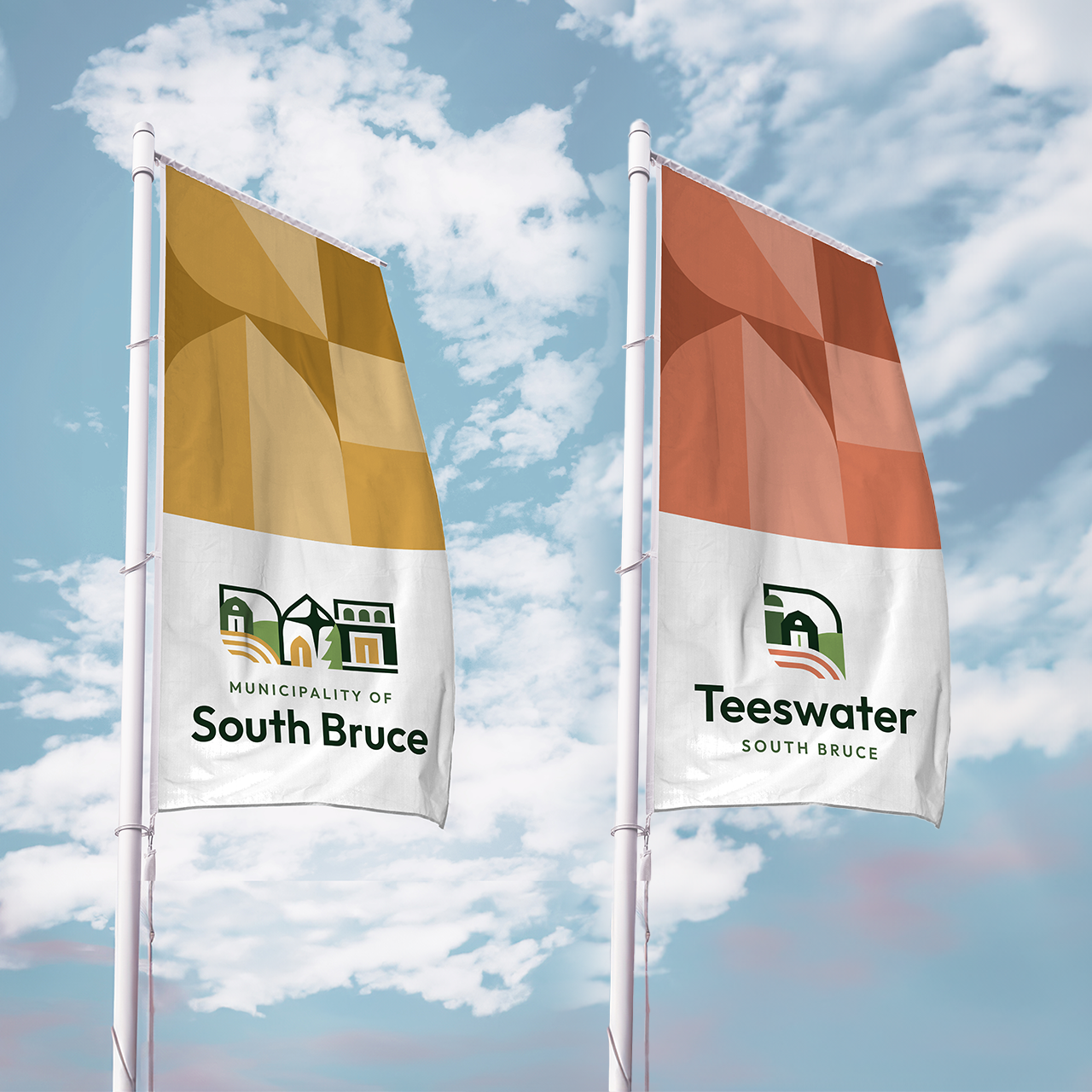 South Bruces's revisioned community banners designed by CT.