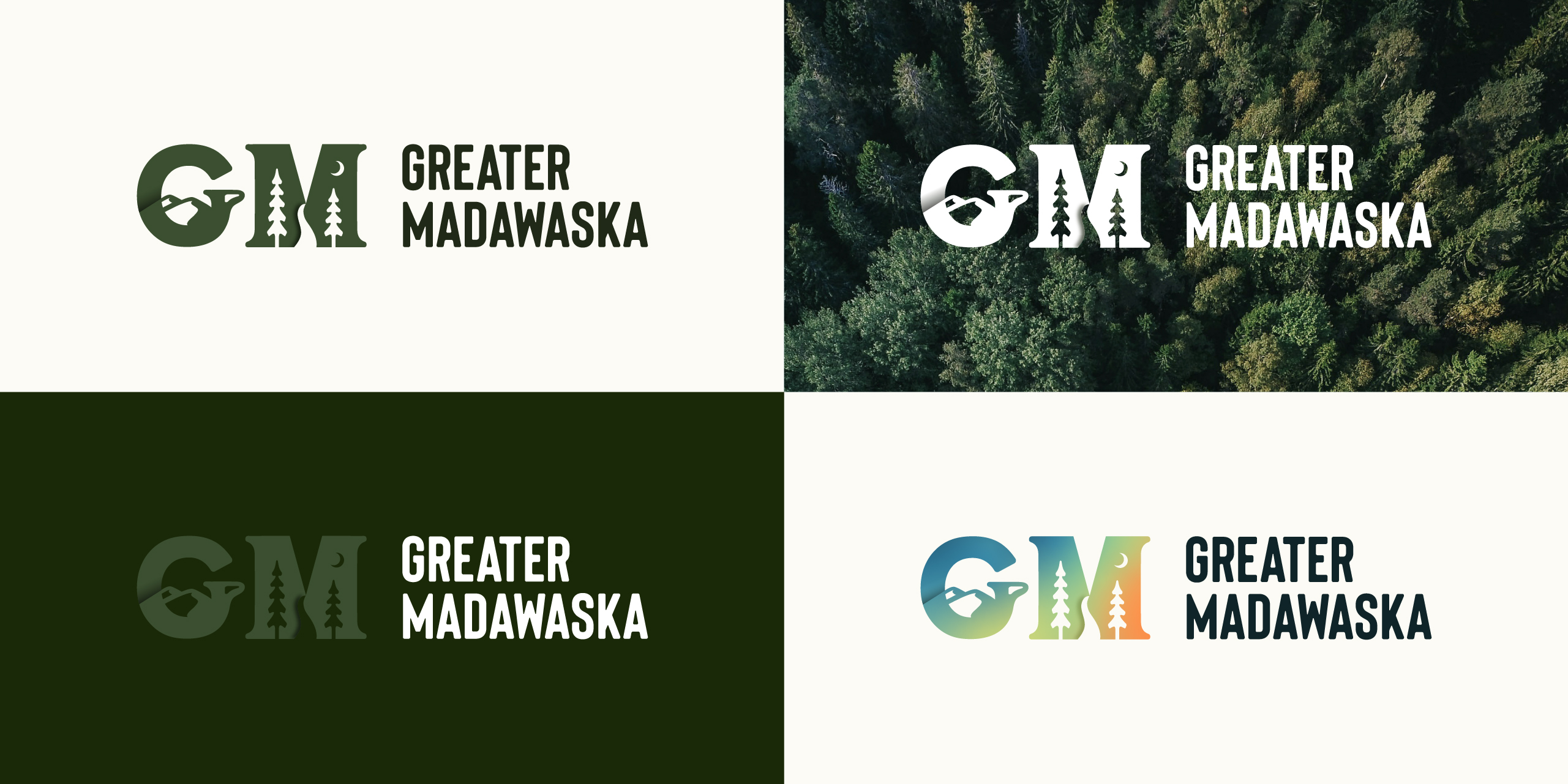Greater Madawaska Primary Logos collage