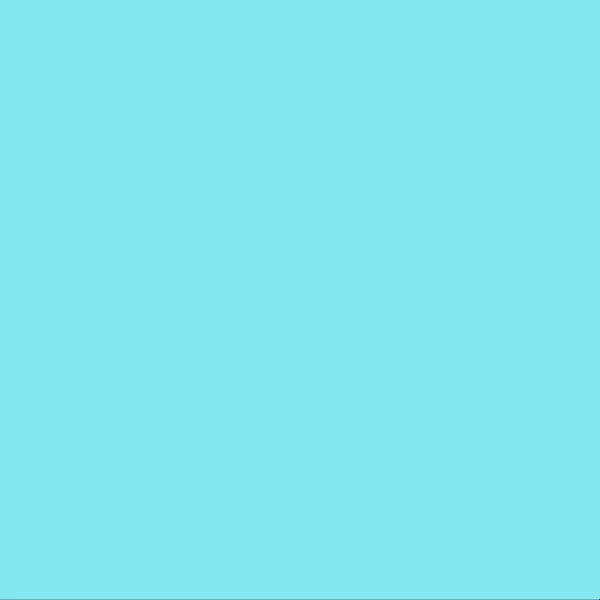 Solid light blue background with no visible patterns, objects, or text.