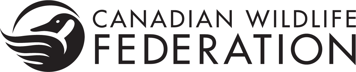 Canadian Wildlife Federation logo with a stylised bird inside a circle and the organisation's name in bold letters.