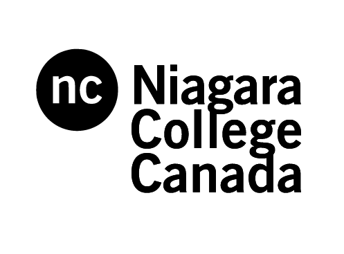 Niagara College Canada logo with "nc" in a black circle and bold black text on a white background.